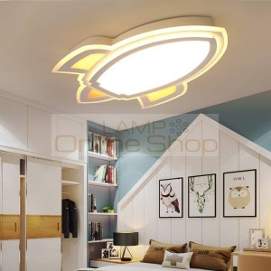 New Ceiling lamp rocket shape for child cabinet bedroom lamp Luminaria ceiling Lighting lamparas de TECHO Abajur