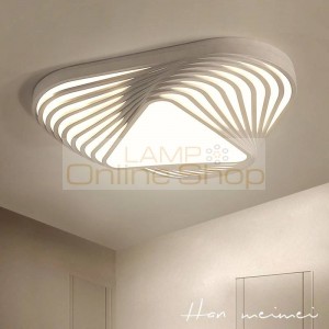  modern ceiling light DIY triangle led bedroom ceiling lamp Nordic living room lampara home indoor use