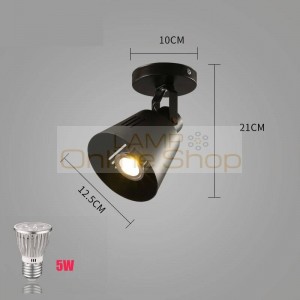 New Hot Vintage Ceiling Lamps Loft LED Ceiling Light Coffee bar Iron Ceiling Lighting with E27 bulb