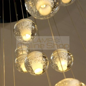 Nordic Crystal LED G4 Pendant Lights Loft Coffee Bedroom Lighting Lustres Pendent Lamps Hanging Lamps Kitchen Fixtures Luminaire