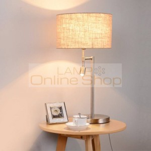 Nordic desk lamp bedroom bedside lamp warm study simple modern creative personality American living room hotel Table light