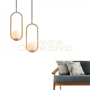 Nordic Glass Ball Pendant Light Modern Round Global Hanging Light /pendant lamp Decorative Pendant Lighting Fixture