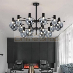Nordic Living Room chandelier lighting copper Lamps Bedroom Restaurant Lamp modern Luxury lamp Brass Magic Bean G9 light