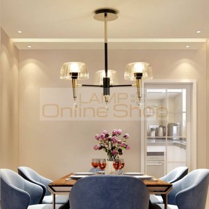 Nordic Living Room Chandelier lighting Modern Luxury Style Jellyfish crystal light Dining Room Lamp Creative Bedroom Lamp
