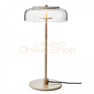 Nordic Post modern simple Living room Floor lamps Bedroom study Clear glass shade fashion decoration standing lamp reading lamp