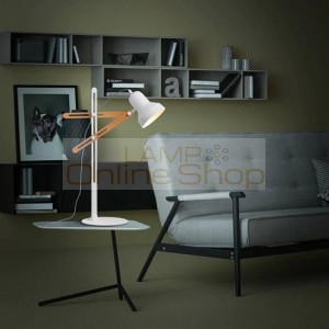 Nordic Post Modern Simple Office LED Table Lamp for Living Room Bedroom Bedside Creative Adjustable Wood Table Light Fixture