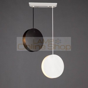 Nordic Style colored pod Pendant Lights for dining room postmodern Suspension pea Lamp round iron pendant lights home Led lampe