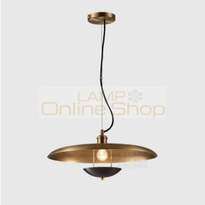 Nordic Style Hanging Lights Dining Room Lamp Art Modern creative lighting Luxury Copper e27 Pendant Lamps And Lantern