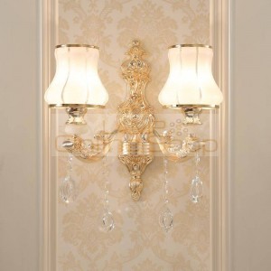 Para Parede Indoor Lighting Luminaire Applique Penteadeira Crystal For Home Wandlamp Bedroom Light Aplique Luz Pared Wall Lamp