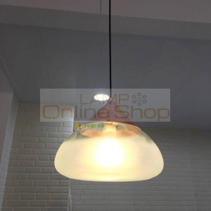 post-Modern led pendant Light salon club glass pendant lamps Bar Lighting Bedroom Bedside Office E27 cord pendant hanging lamp