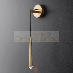 Postmodern Fashion LED Wall Lamp Nordic Wall Light American Simple Living Room Bedroom Bedside Decoration Lamp