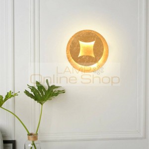  Vintage LED Wood Decorative Wall Lamps Bedroom Living Room Corridor Staircase Led Wall Lights Lighting Wall Sconce Fixture