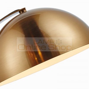 Simple Table Lamp modern gold Plate Metal color desk lamp Decoration Lampe creative E27 3W led bulb Nordic Light