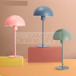 student 1 pcs Multicolor iron table desk lamp Bedroom Bedside Learning light metal Table Lamp office led work lamp E14 Lamparas