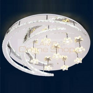 Sufitowa Celling Lighting Industrial Decor Deckenleuchten Crystal Plafondlamp LED Lampara De Techo Plafonnier Ceiling Light