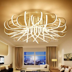 Surface-mounted ceiling lamp for bedroom living room ultra-thin acrylic ceiling light Home Lighting Fixture Home Decor