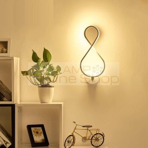 Verlichting Stair De Parede Wandlampe LED Bedroom Light Wandlamp Aplique Luz Pared Applique Murale Luminaire Wall Lamp